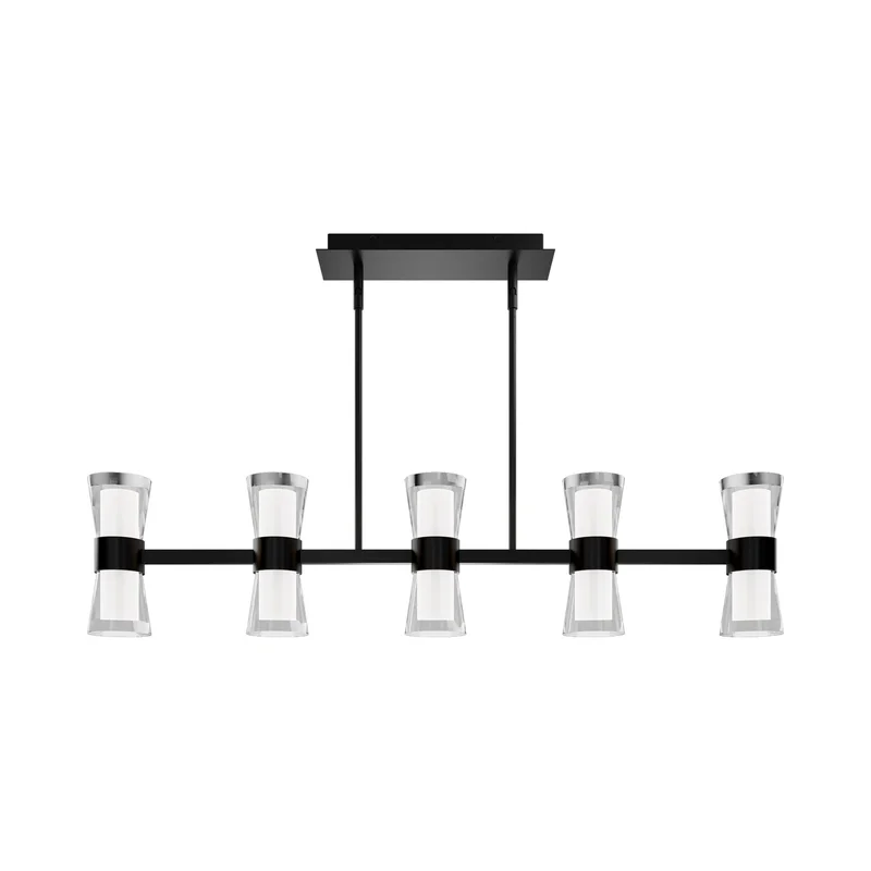 Hourglass LED Linear Pendant Light
