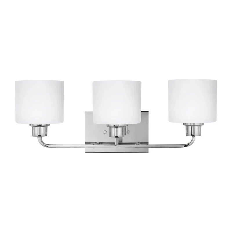 Canfield Three Light Wall / Bath in Chrome