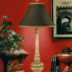 7984 Wildwood Lamps Fluted Column Lamp