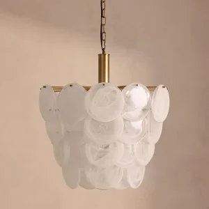 Elba Glass Chandelier 21.7"W